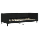 daybed 90x190 cm velour sort