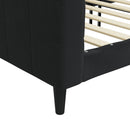 daybed 90x190 cm velour sort