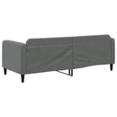daybed 80x200 cm stof mørkegrå