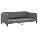 daybed 90x200 cm stof mørkegrå