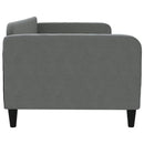 daybed 90x200 cm stof mørkegrå