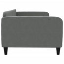 daybed 100x200 cm stof mørkegrå