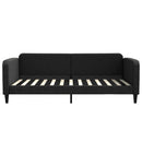 daybed 100x200 cm stof sort