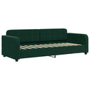 daybed 80x200 cm velour mørkegrøn