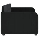 daybed 80x200 cm velour sort