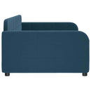 daybed 90x200 cm velour blå