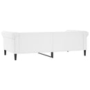 daybed 100x200 cm kunstlæder hvid