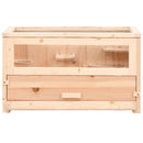 hamsterbur 60x30x35 cm massivt fyrretræ