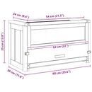 hamsterbur 60x30x35 cm massivt fyrretræ