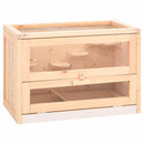 hamsterbur 60x35,5x42 cm massivt fyrretræ