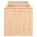 hamsterbur 89,5x45x45 cm massivt træ gran