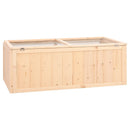 hamsterbur 104x52x38 cm massivt fyrretræ