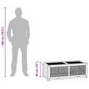 hamsterbur 104x52x38 cm massivt fyrretræ