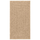 gulvtæppe ZIZUR 80x150 cm jute-look indendørs og udendørs