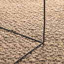 gulvtæppe ZIZUR 80x150 cm jute-look indendørs og udendørs