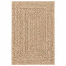 gulvtæppe ZIZUR 120x170 cm jute-look indendørs og udendørs