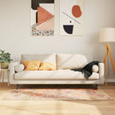 gulvtæppe 80x150 cm vaskbart flerfarvet