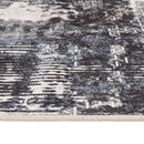 gulvtæppe 80x300 cm vaskbart flerfarvet