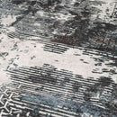 gulvtæppe 160x230 cm vaskbart flerfarvet