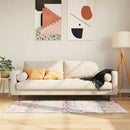 gulvtæppe 80x150 cm vaskbart flerfarvet