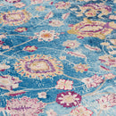 gulvtæppe 190x300 cm vaskbart flerfarvet
