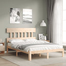 sengeramme uden madras 140x200 cm massivt fyrretræ