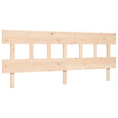 sengeramme uden madras 200x200 cm massivt fyrretræ