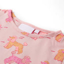 Pyjamas til børn str. 128 korte ærmer lyserød