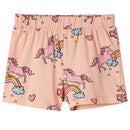 Pyjamas til børn str. 104 korte ærmer orange