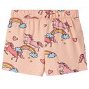 Pyjamas til børn str. 104 korte ærmer orange