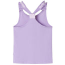 Tanktop til børn str. 116 lilla