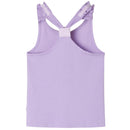 Tanktop til børn str. 128 lilla