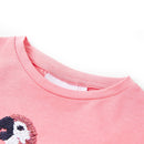 T-shirt til børn str. 104 lyserød