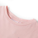 T-shirt til børn str. 116 lyserød