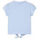 T-shirt til børn str. 116 blå