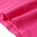 T-shirt til børn str. 116 pink