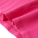 T-shirt til børn str. 128 pink