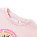 Sweatshirt til børn lys str. 92 lyserød