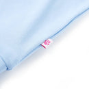 Sweatshirt til børn str. 104 lyseblå