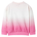 Sweatshirt til børn str. 116 lyserød