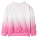 Sweatshirt til børn lys str. 128 lyserød