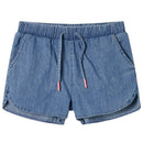 Shorts til børn str. 116 denimblå