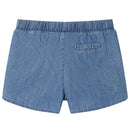 Shorts til børn str. 128 denimblå