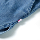 Shorts til børn str. 128 denimblå