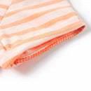 T-shirt til børn str. 128 neon-orange