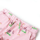 Shorts til børn str. 128 med snor lyserød