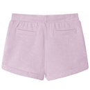 Shorts til børn str. 116 med snor lilla