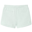 Shorts til børn str. 128 med snor lys mintgrøn