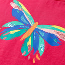 T-shirt til børn str. 104 pink