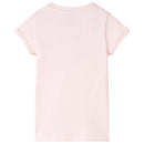T-shirt til børn str. 140 lyserød